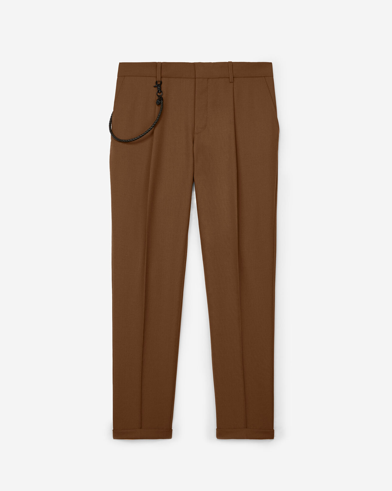 The Kooples HOMME CAMEL pantalon chino camel à chaînette de poche