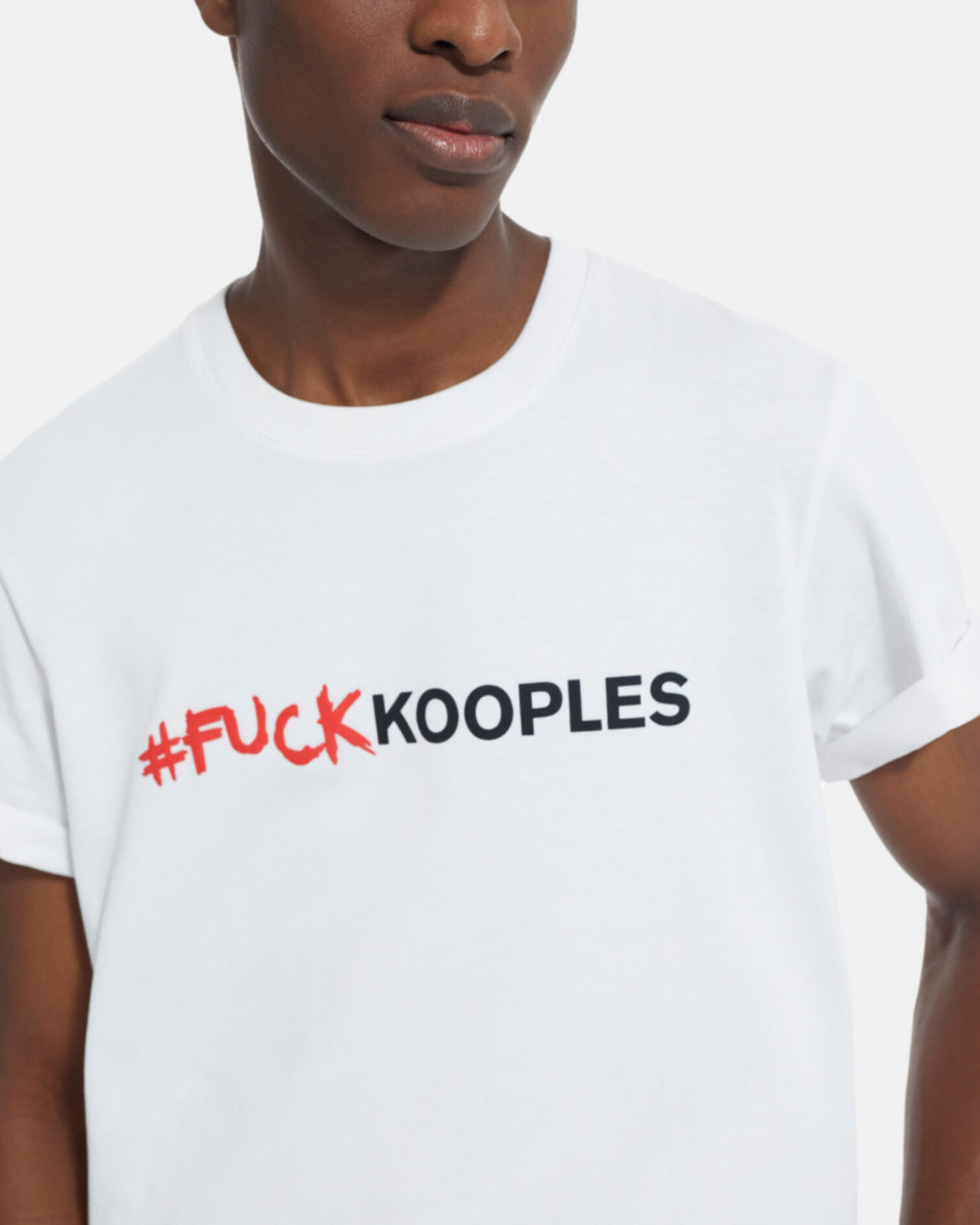 White T-shirt with logo, SNOW WHITE, hi-res image number null