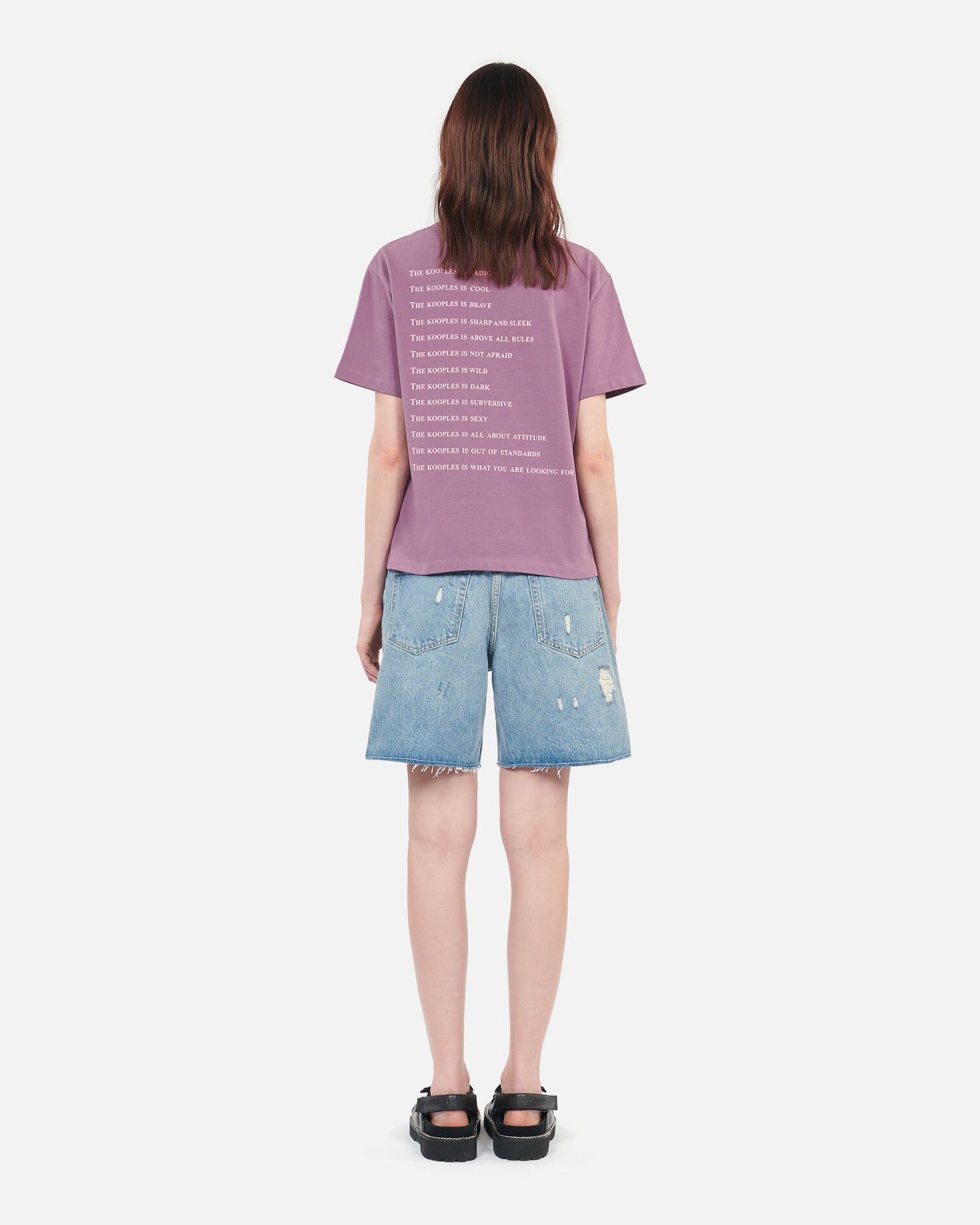 T-shirt What is violet , PRUNE, hi-res image number null