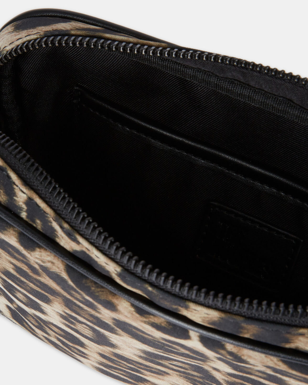 The Kooples MIXED LEOPARD leopard print pouch