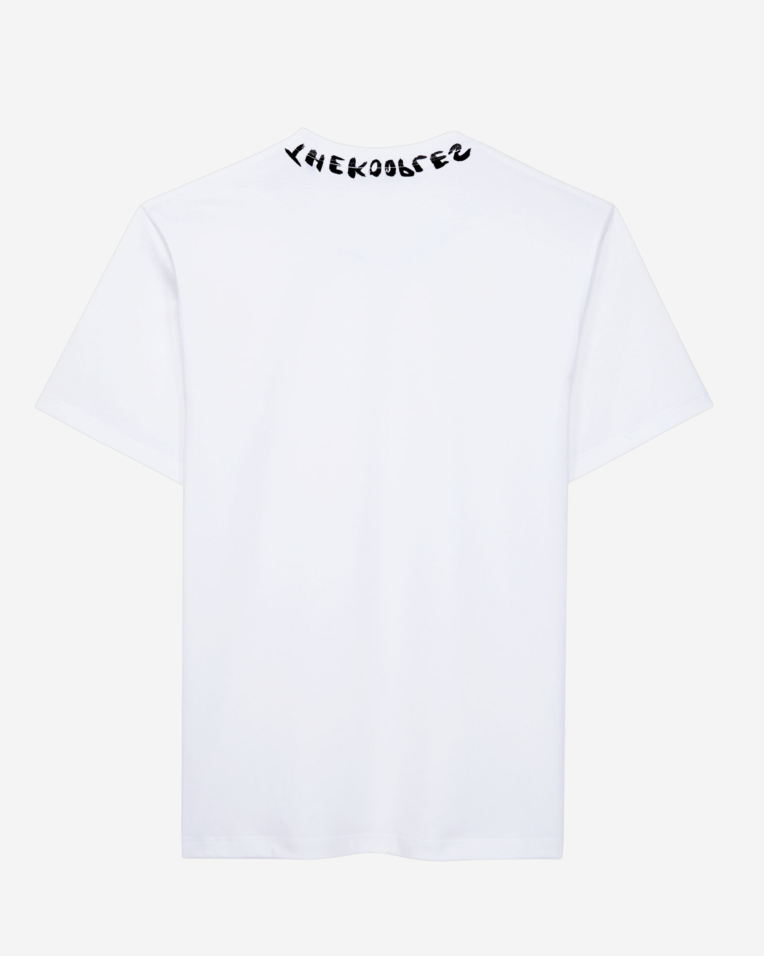 T-shirt Homme blanc avec logo, WHITE, hi-res image number null