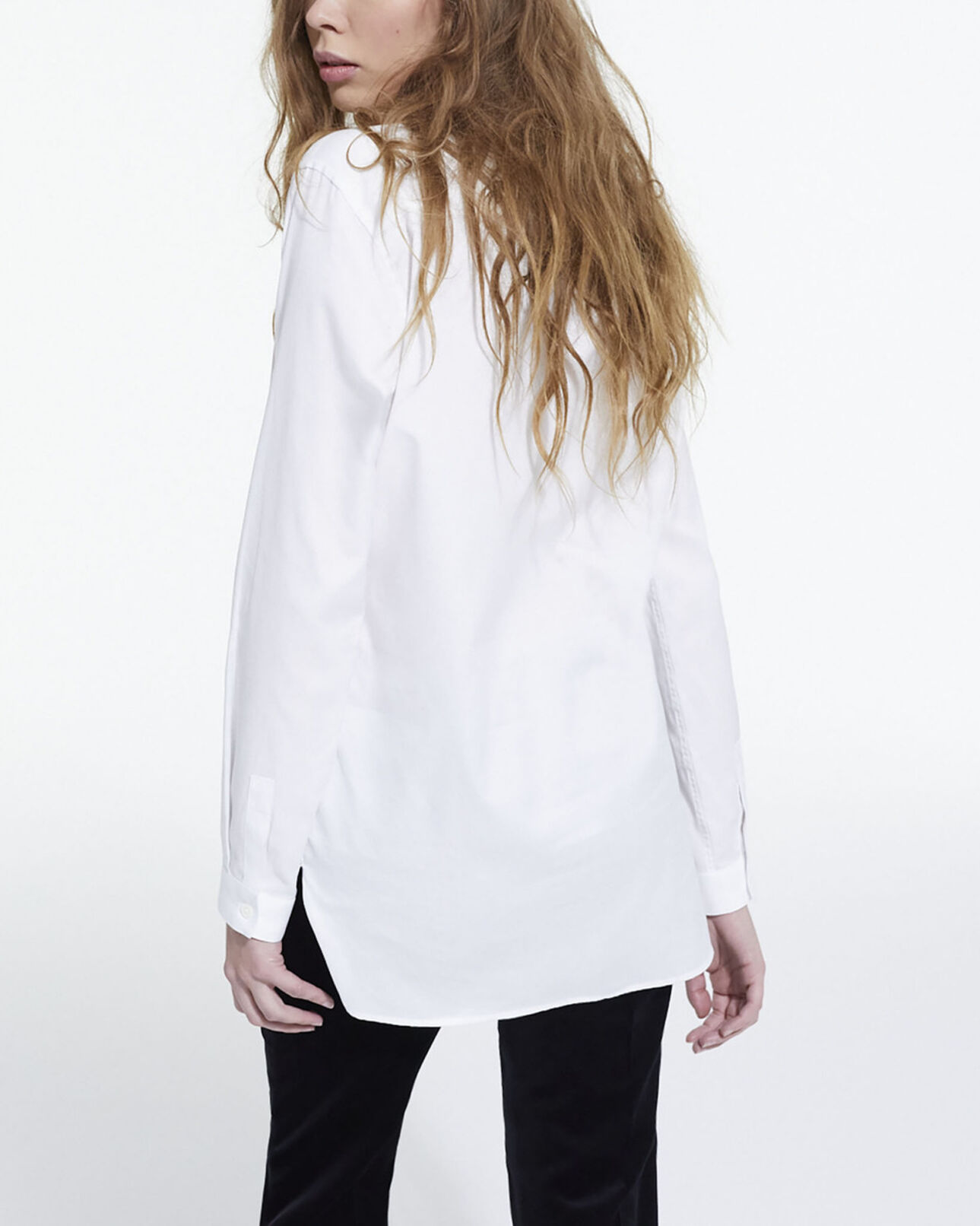The Kooples WOMEN WHITE white shirt