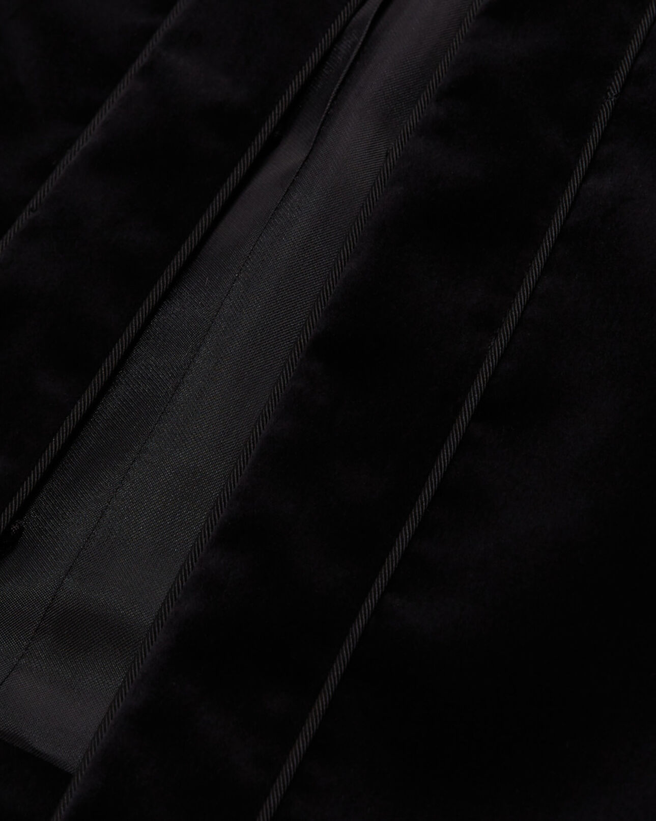 The Kooples WOMEN BLACK black velvet jacket