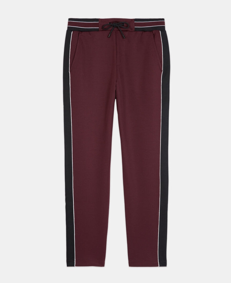 red joggers