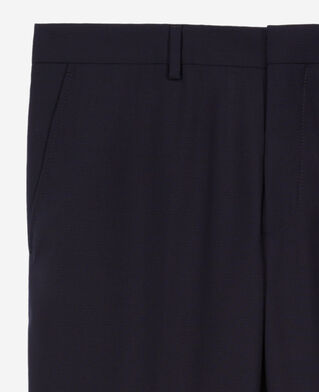 The Kooples HOMBRE DARK NAVY pantal&oacute;n traje azul marino lana