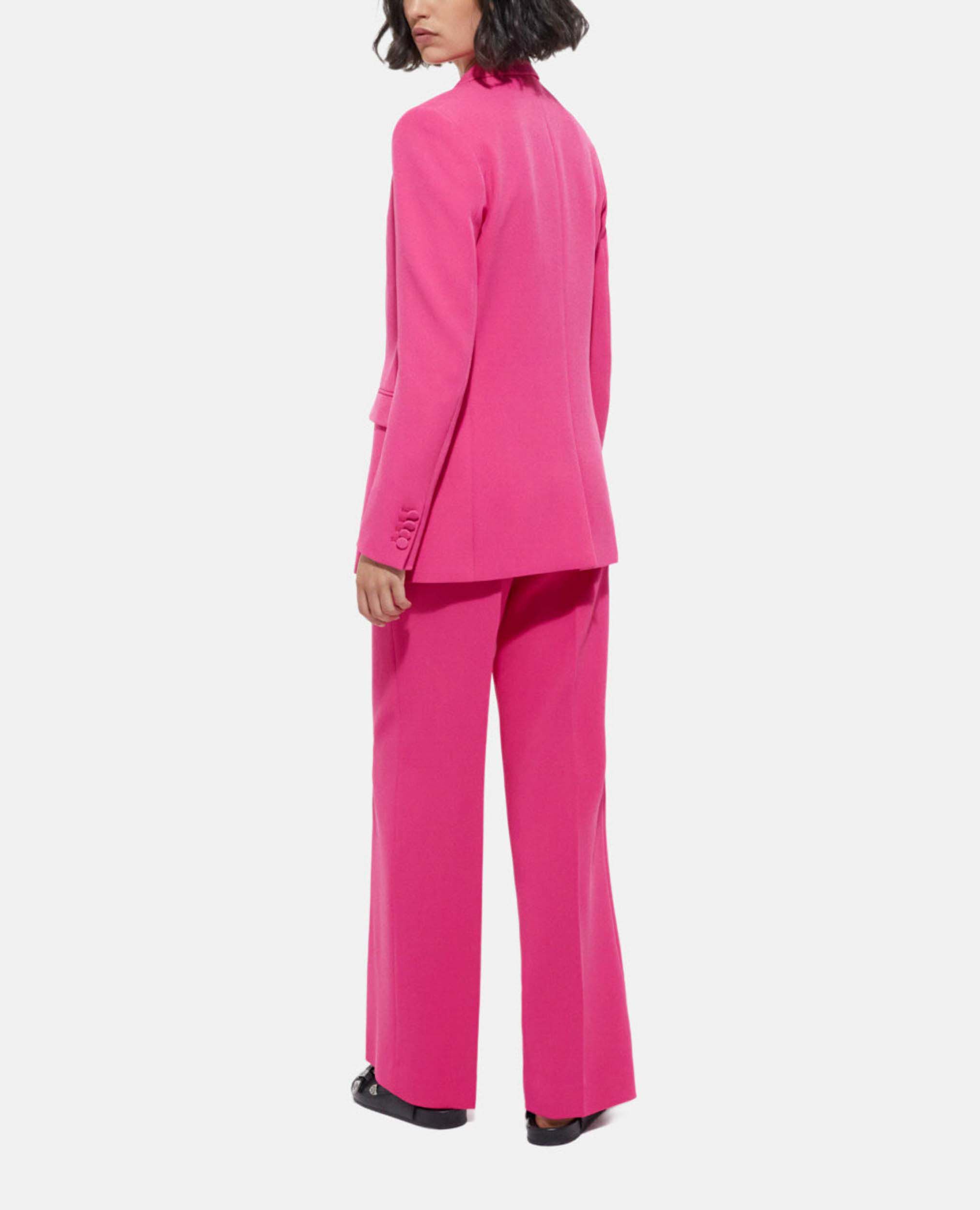 Vibrant pink formal flowing pants, PINK, hi-res image number null