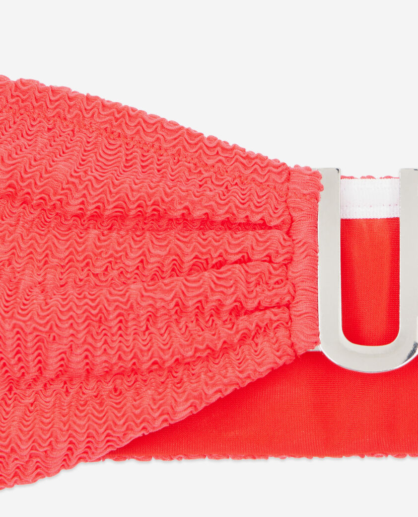 The Kooples FEMME RED haut de maillot de bain the kooples x luz bandeau rouge