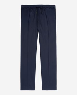 The Kooples HOMME NAVY pantalon droit marine