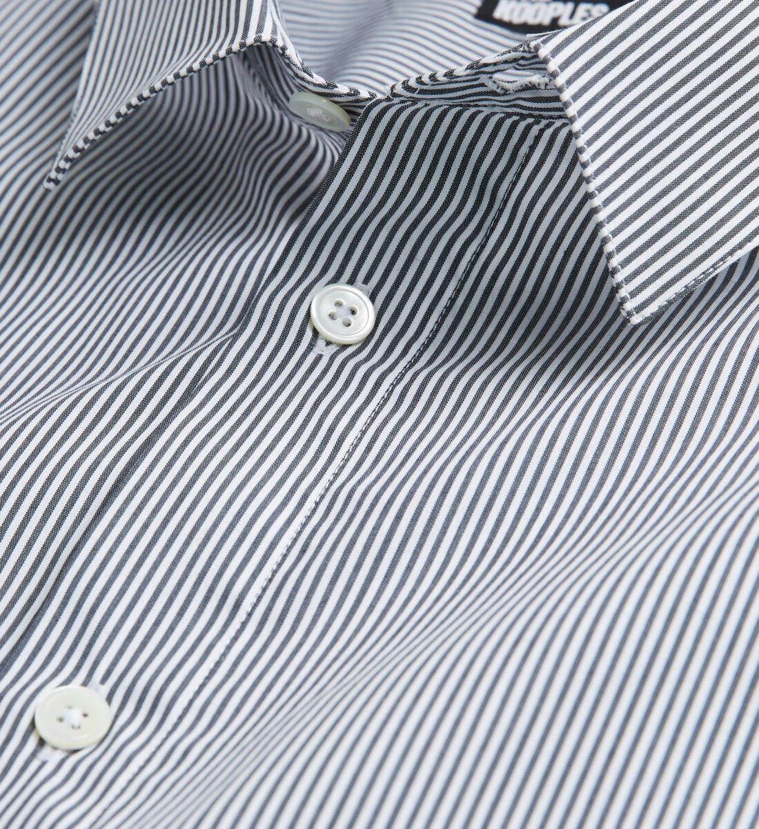 Striped shirt with classic collar The Kooples