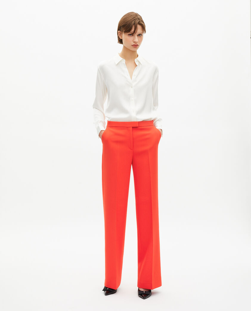 The Kooples F WHITE white silk shirt 