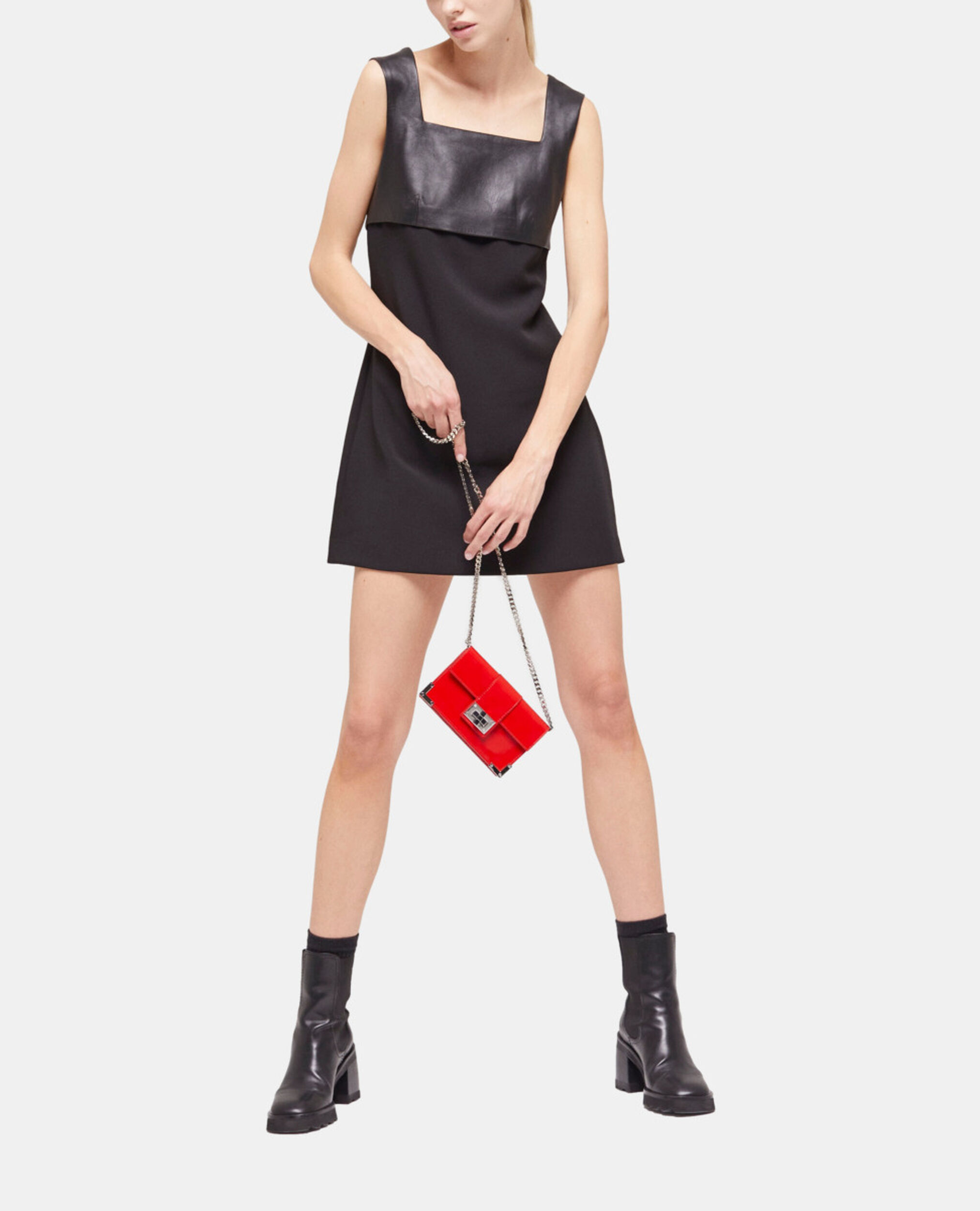 Short black dress, BLACK, hi-res image number null