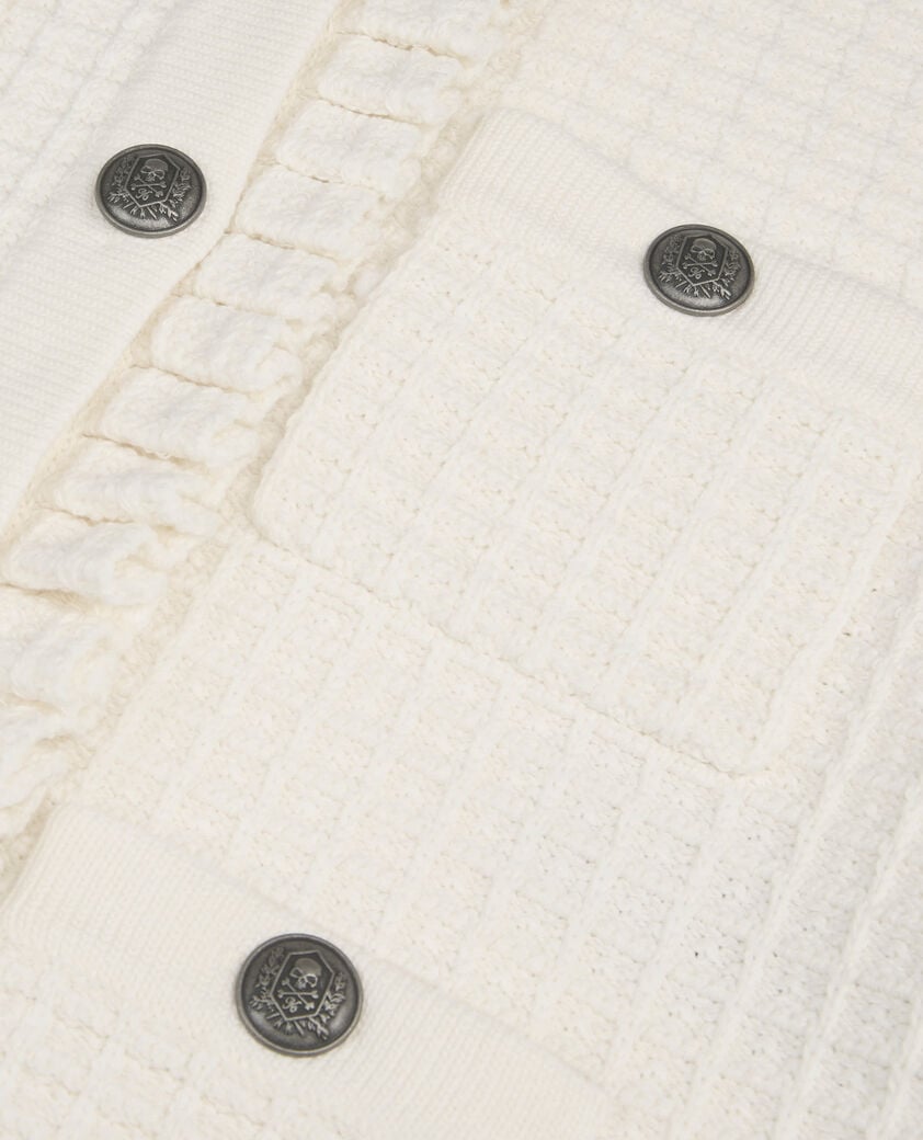 The Kooples WOMEN ECRU ecru cardigan