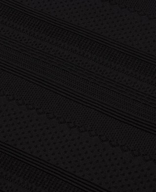 The Kooples FEMME BLACK jupe courte en maille noire