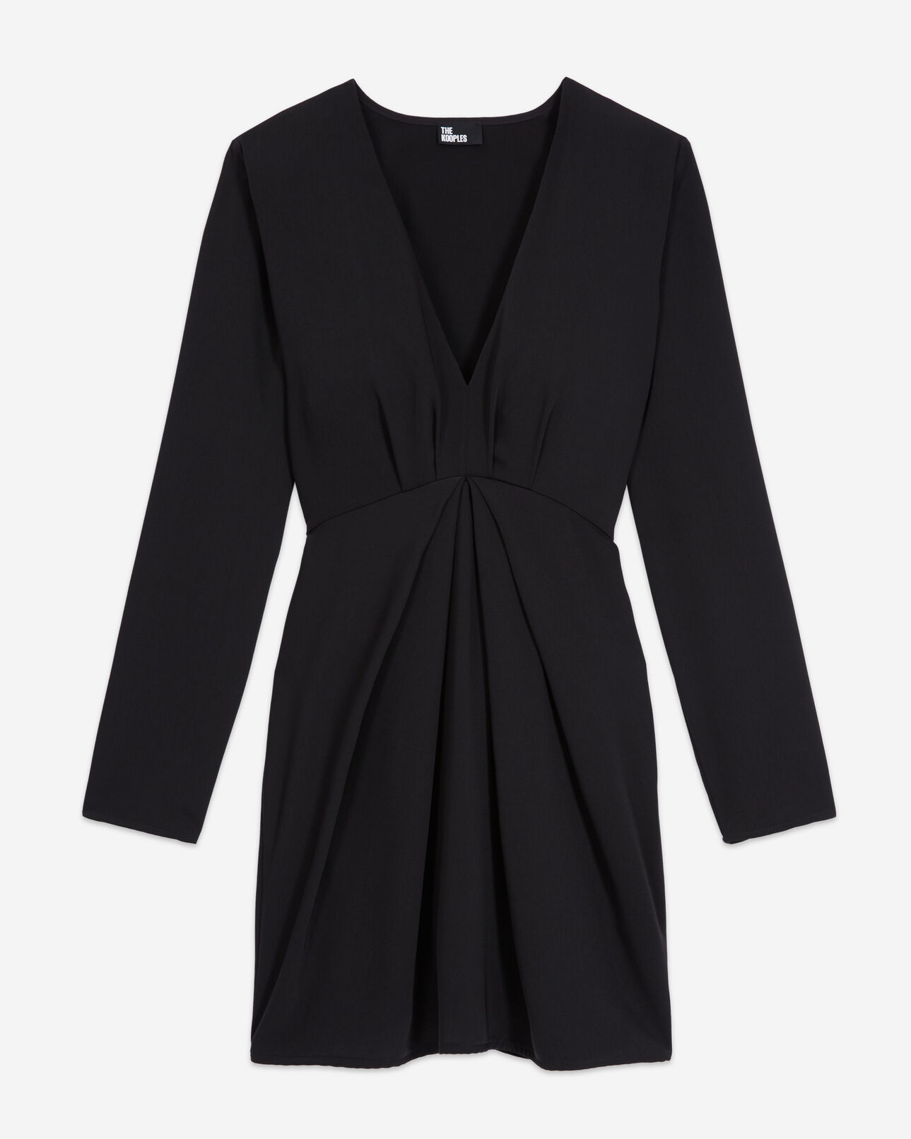 The Kooples WOMEN BLACK short black dress