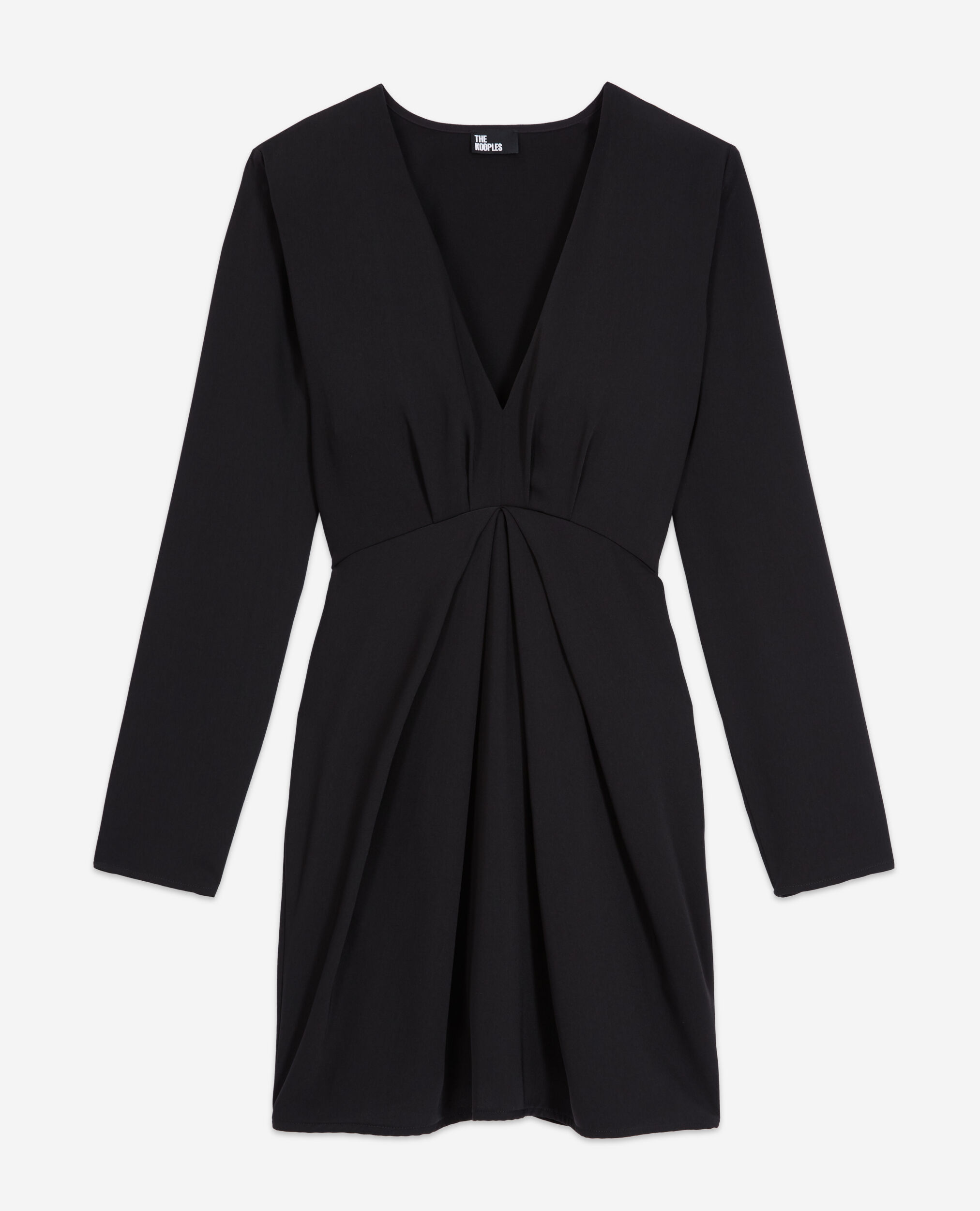 Robe courte noire, BLACK, hi-res image number null