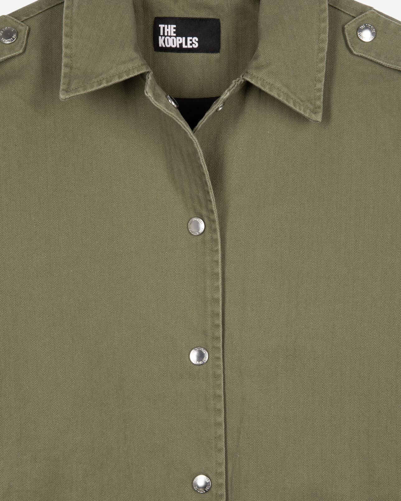 The Kooples WOMEN KAKI khaki jacket