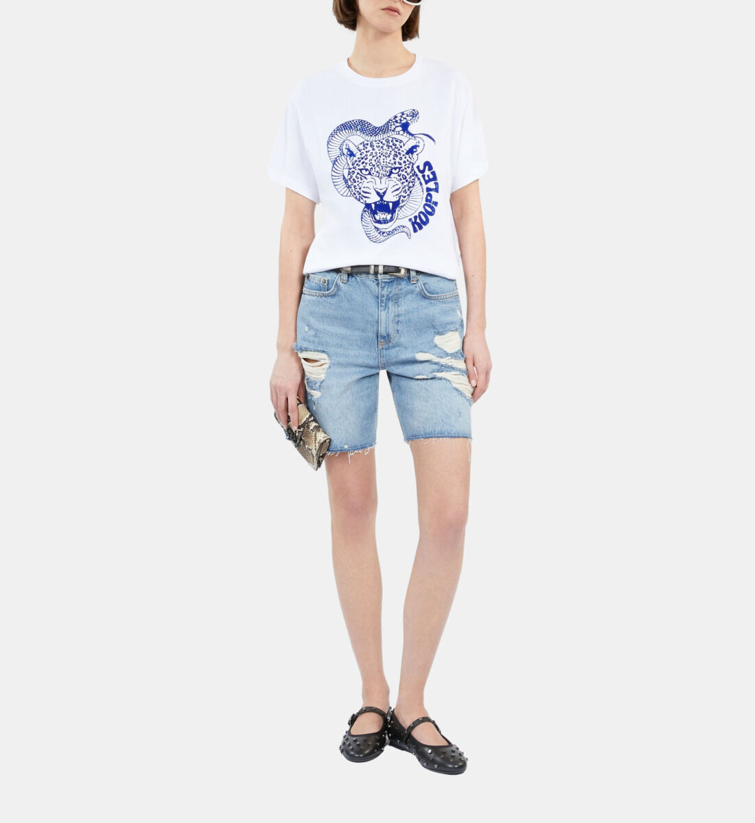 Kenzo double on sale tiger t shirt