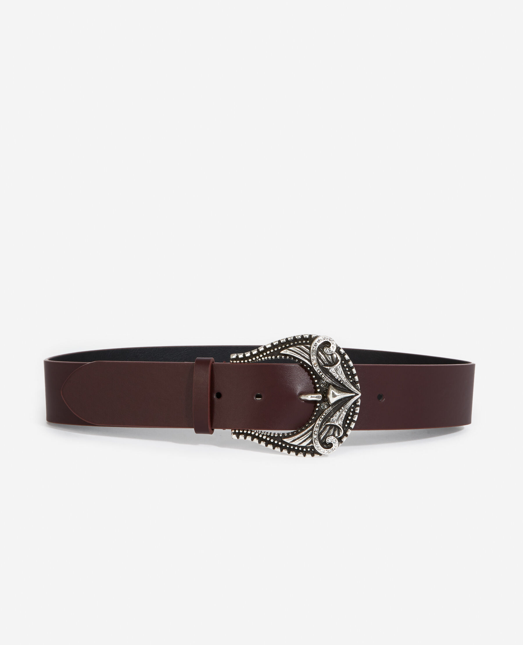 Ceinture cuir bordeaux shop femme