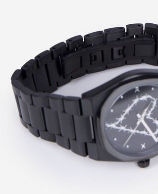 The Kooples MIXED BLACK black heart watch