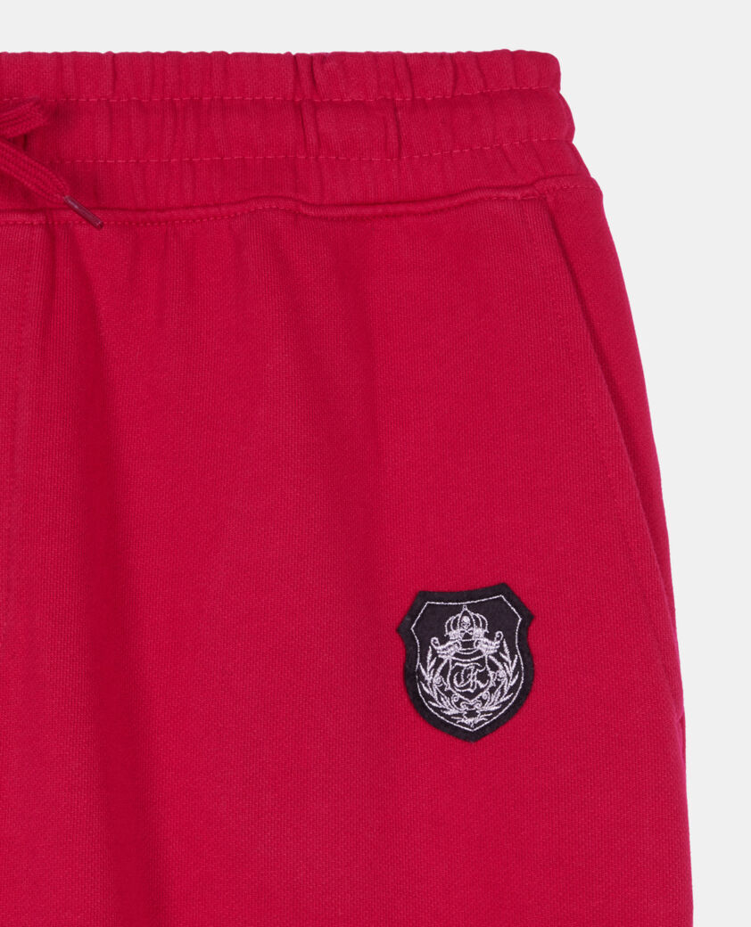 The Kooples HOMME BLOOD bas de jogging blason rouge
