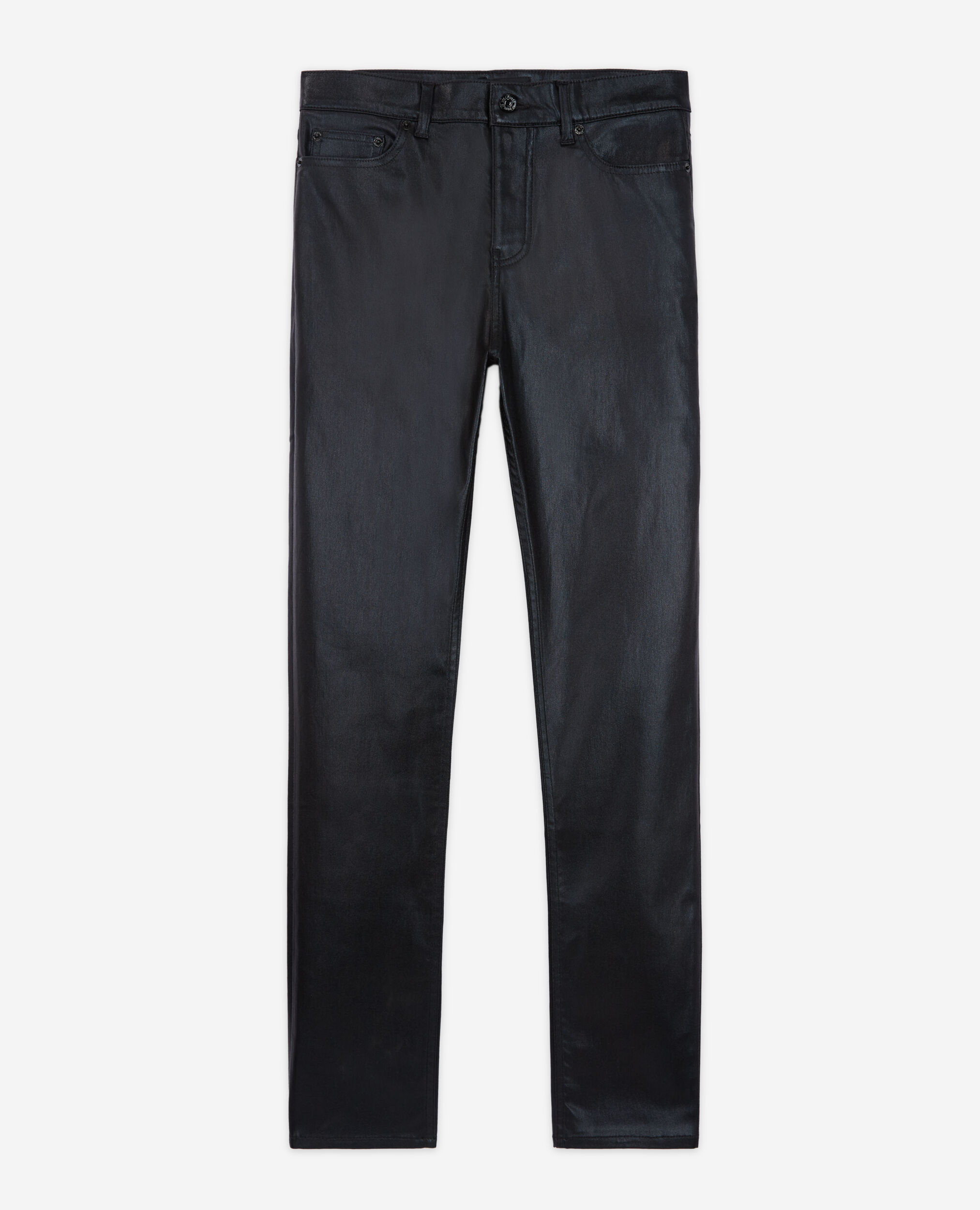 Slim patent black jeans The Kooples US