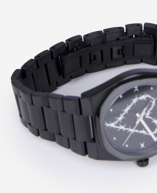 The Kooples MIXTE BLACK montre avec coeur noire