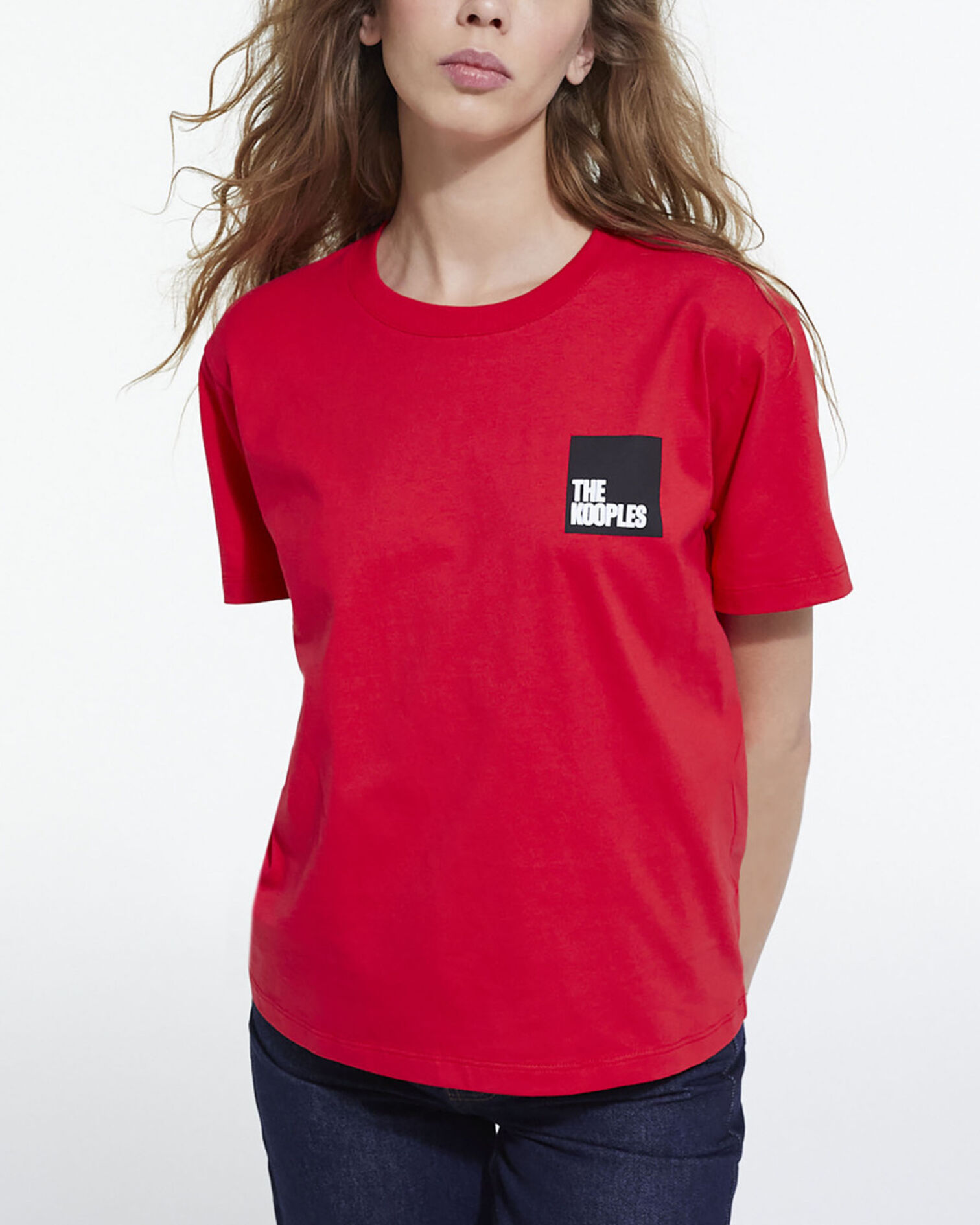 Camiseta algodón roja, TANGO RED, hi-res image number null