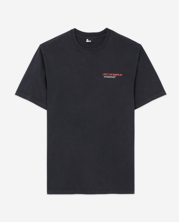 schwarzes t-shirt „love kooples“