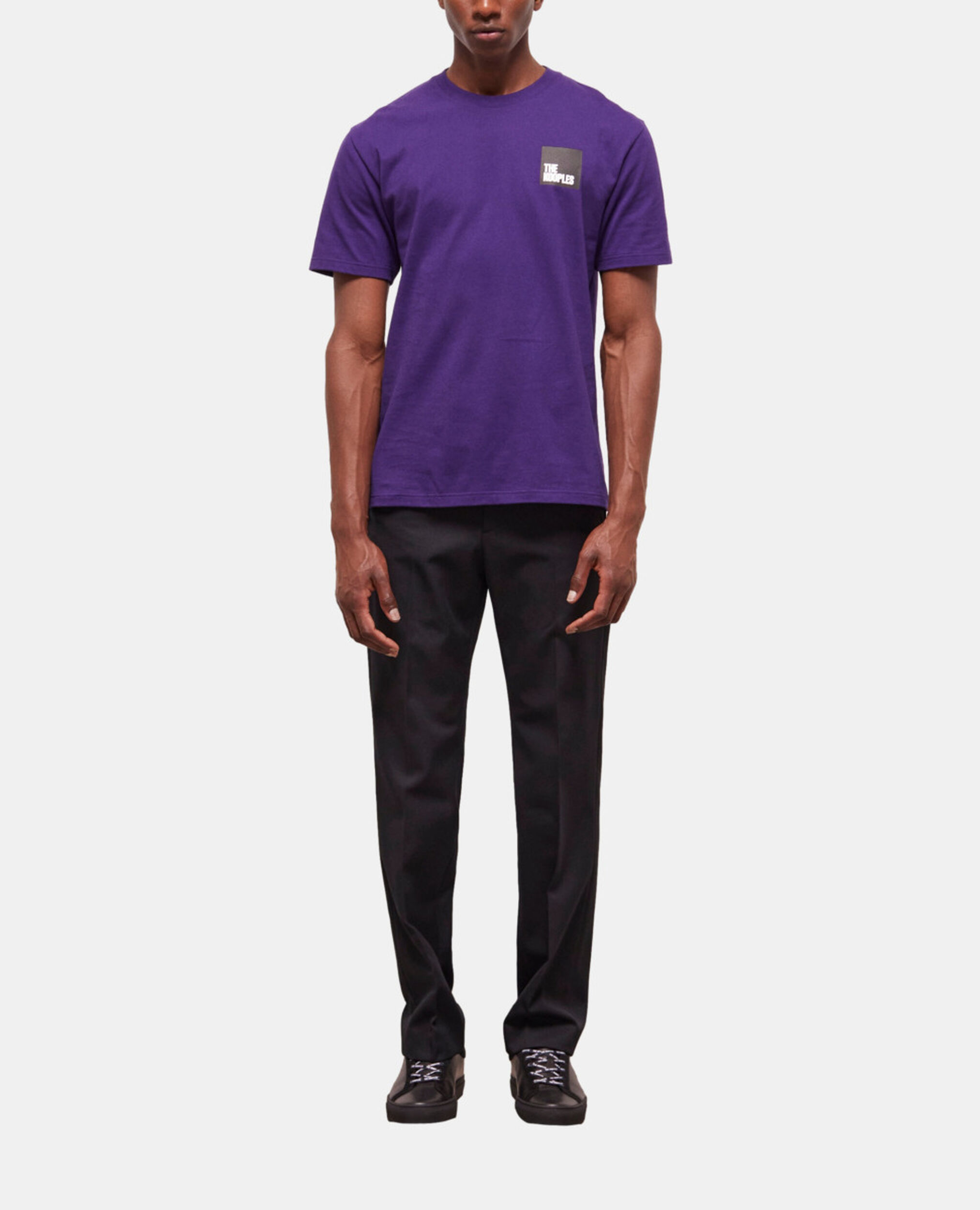 Camiseta logotipo violeta para hombre, PURPLE, hi-res image number null
