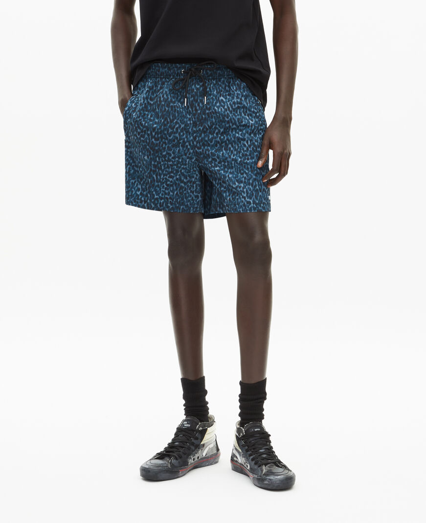 The Kooples MEN BLUE blue print swimsuit