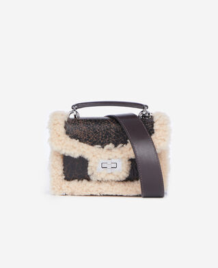 The Kooples WOMEN BROWN emily new nano bag in brown leather