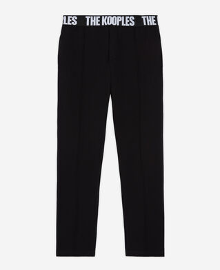 The Kooples H BLACK the kooples black logo pants