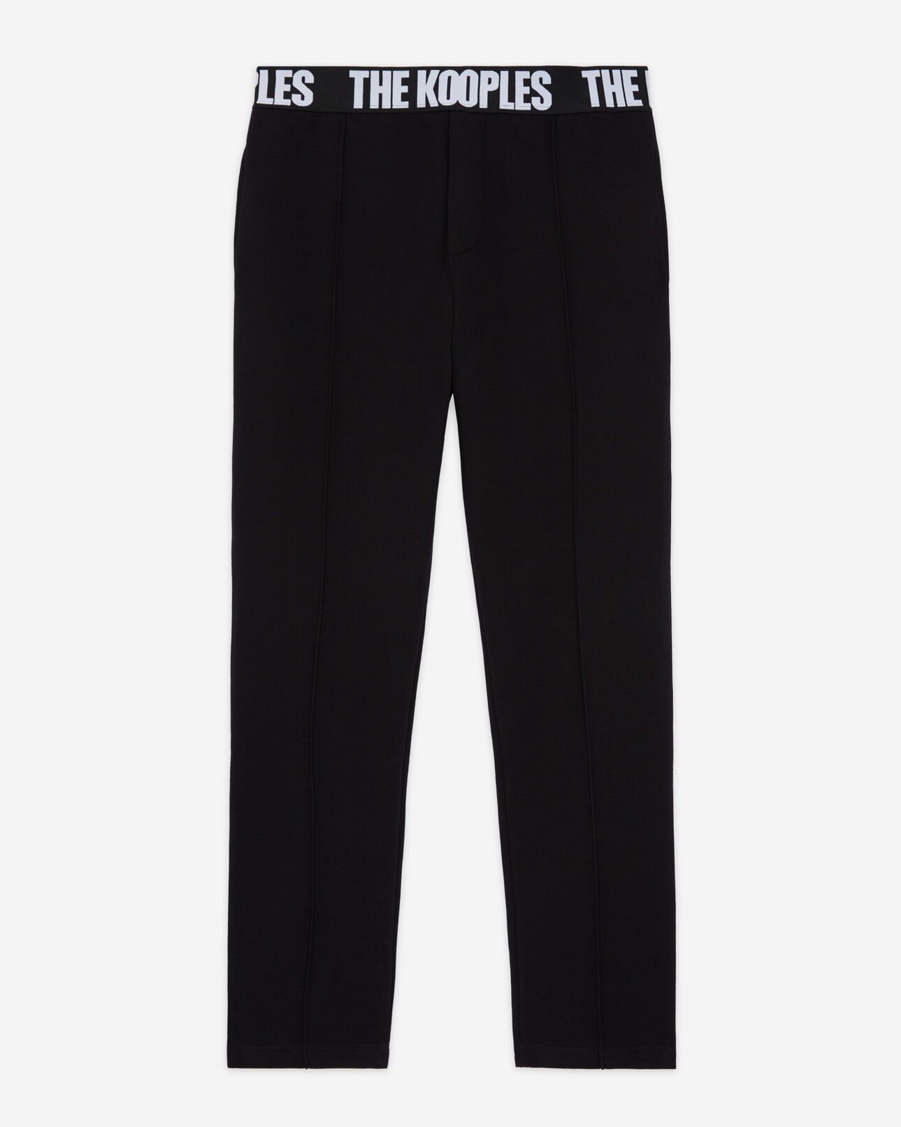 The Kooples HOMME BLACK pantalon logo the kooples noir