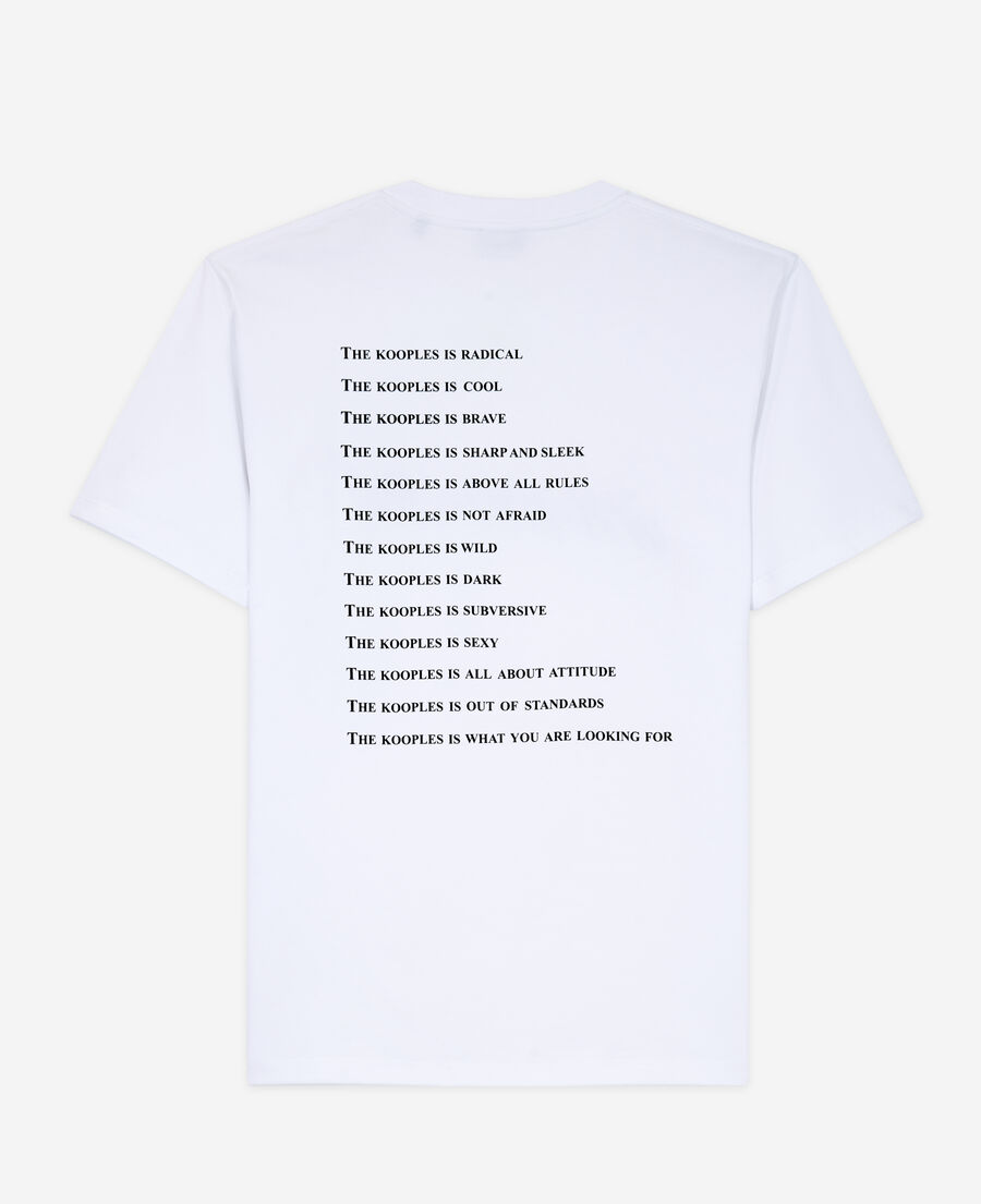 t-shirt homme what is blanc