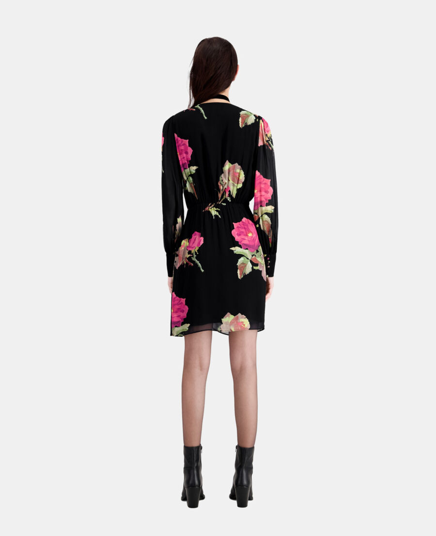 robe courte imprimée