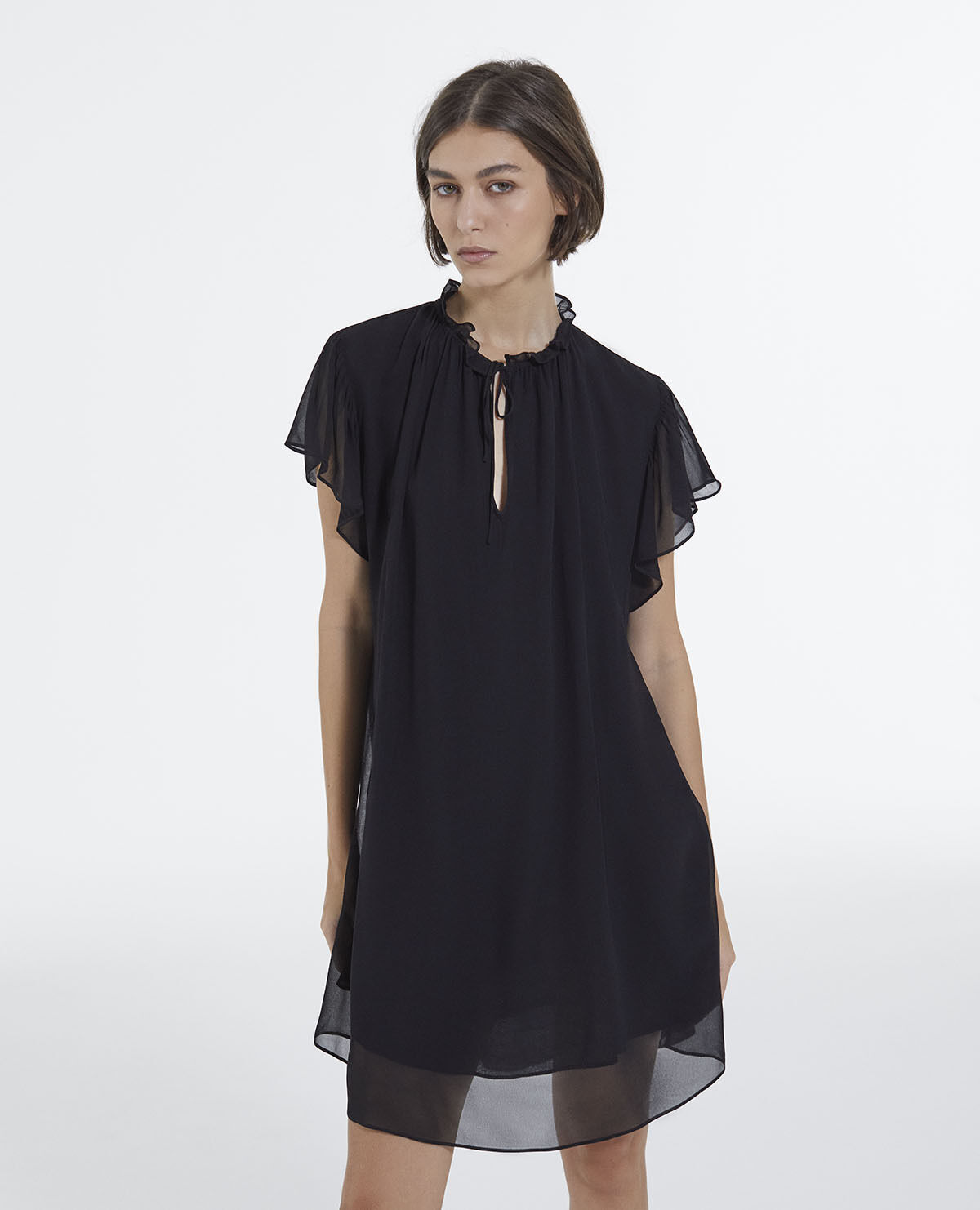 Robe best sale courte transparente
