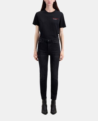 The Kooples FEMME BLACK jean slim noir