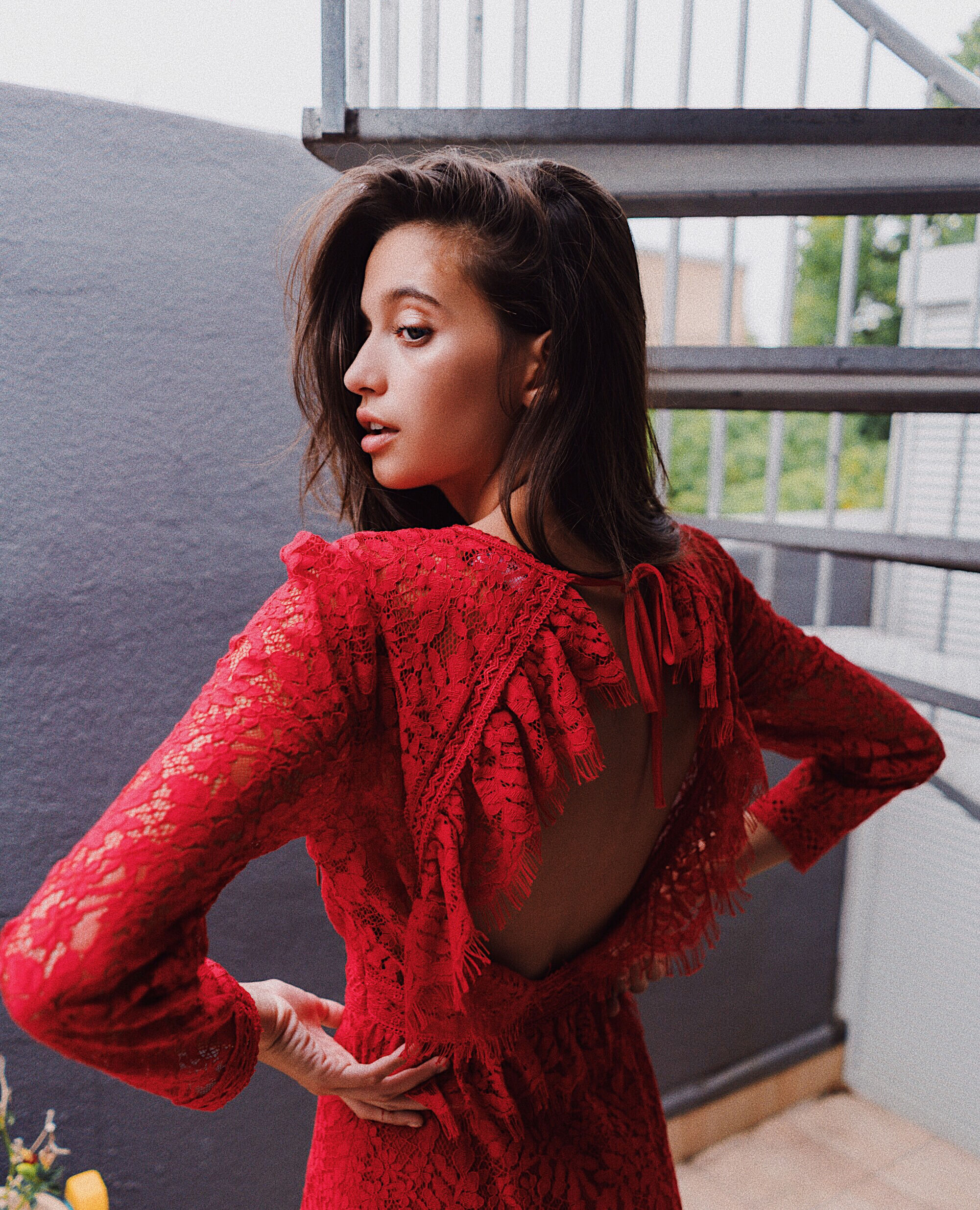 Robe the kooples hot sale rouge