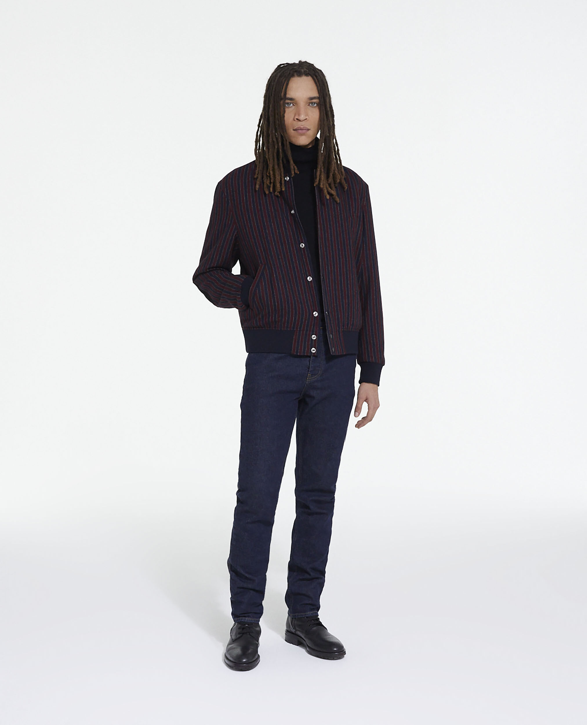 Chaqueta rayas, BORDEAUX / NAVY, hi-res image number null