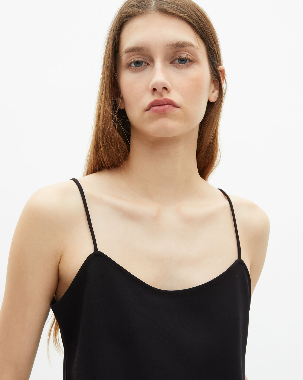 The Kooples WOMEN BLACK black camisole