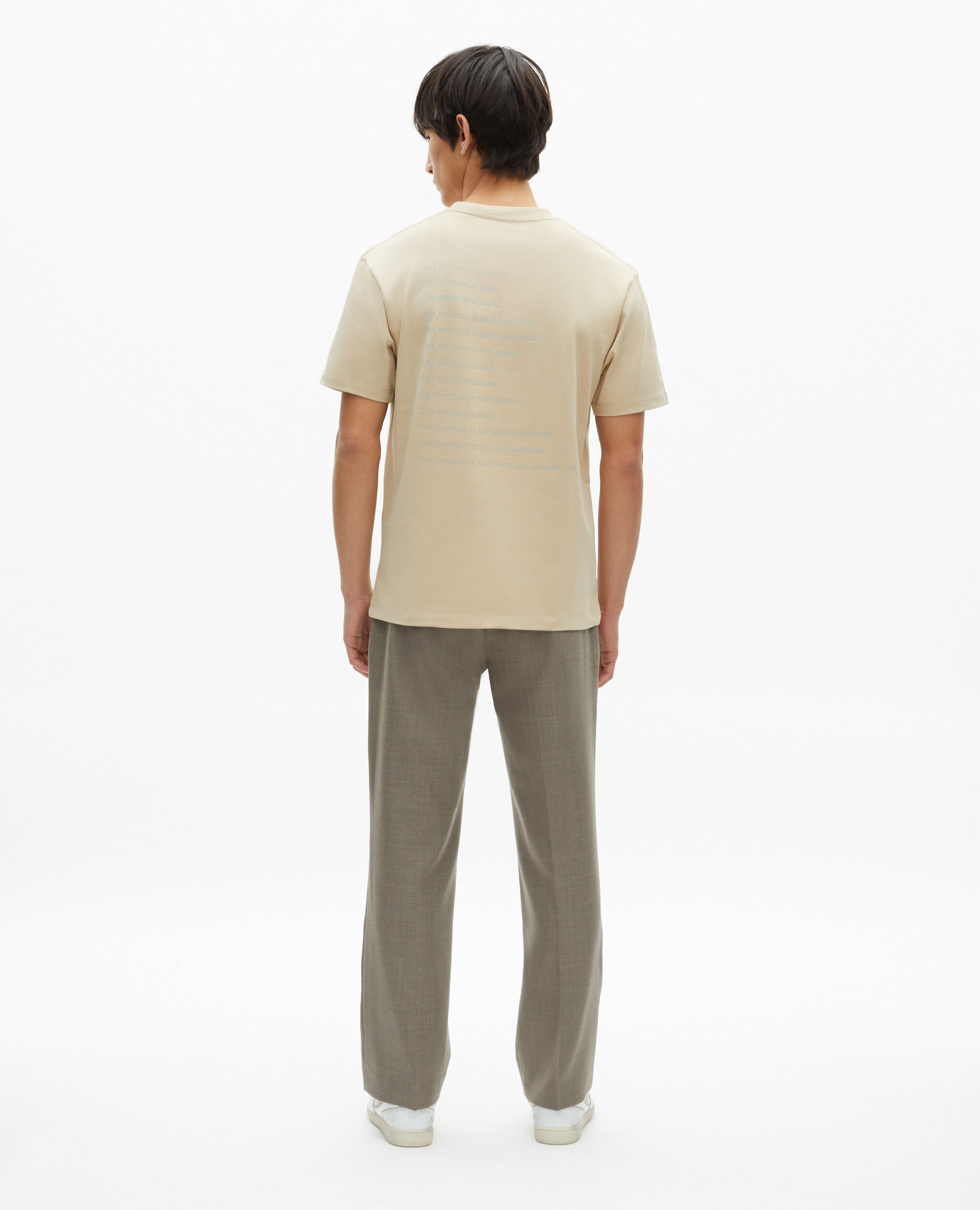 T-shirt What is beige, BEIGE TAUPE, hi-res image number null