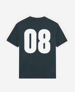 The Kooples FEMME FOREST t-shirt avec blason vert fonc&eacute;