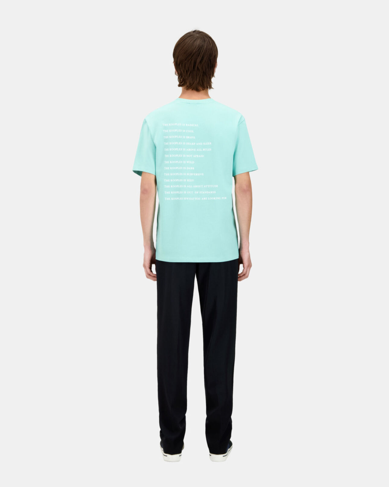 The Kooples MEN GREEN WATER green what is t-shirt