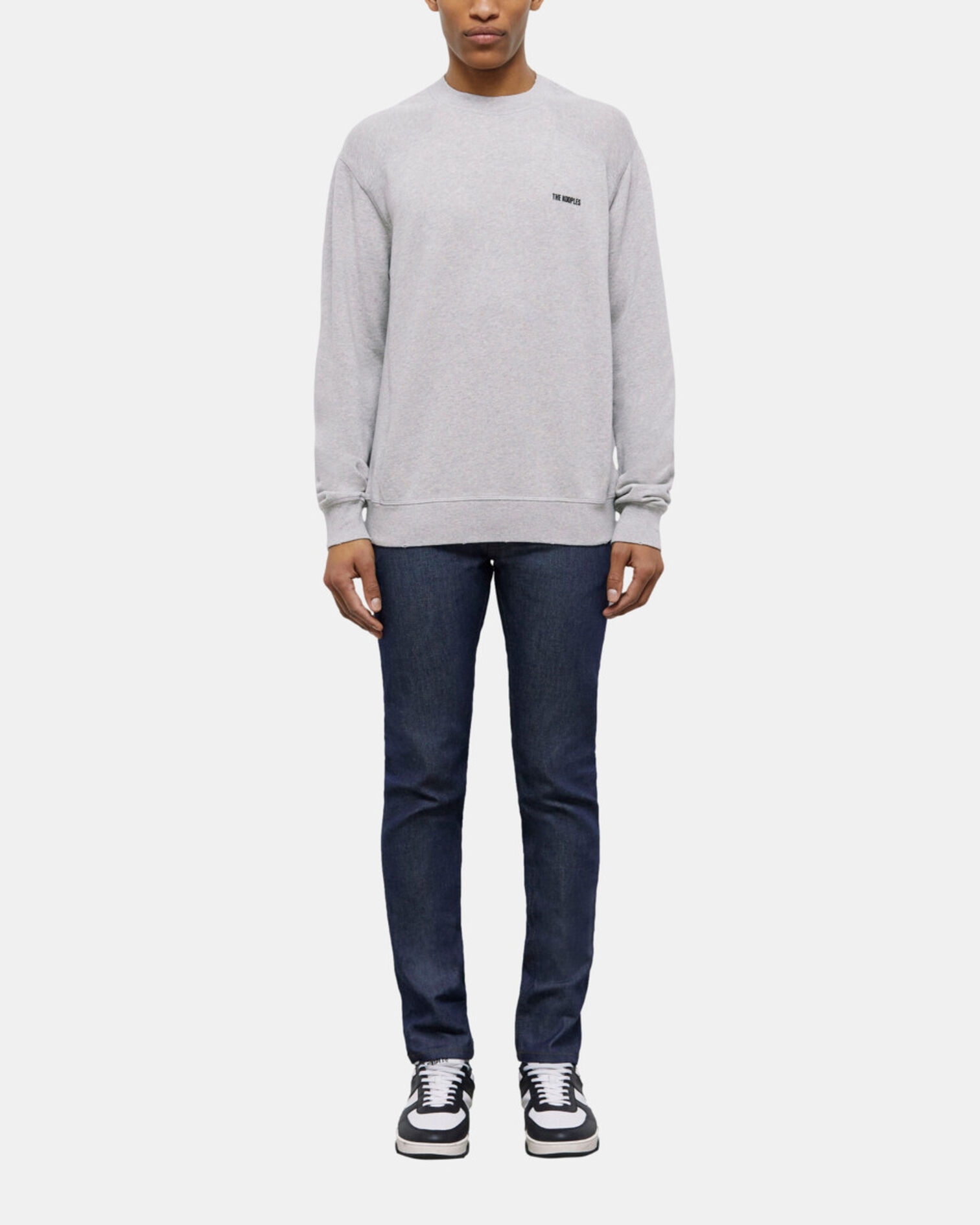 Sweatshirt gris clair avec logo, GRIS CLAIR, hi-res image number null
