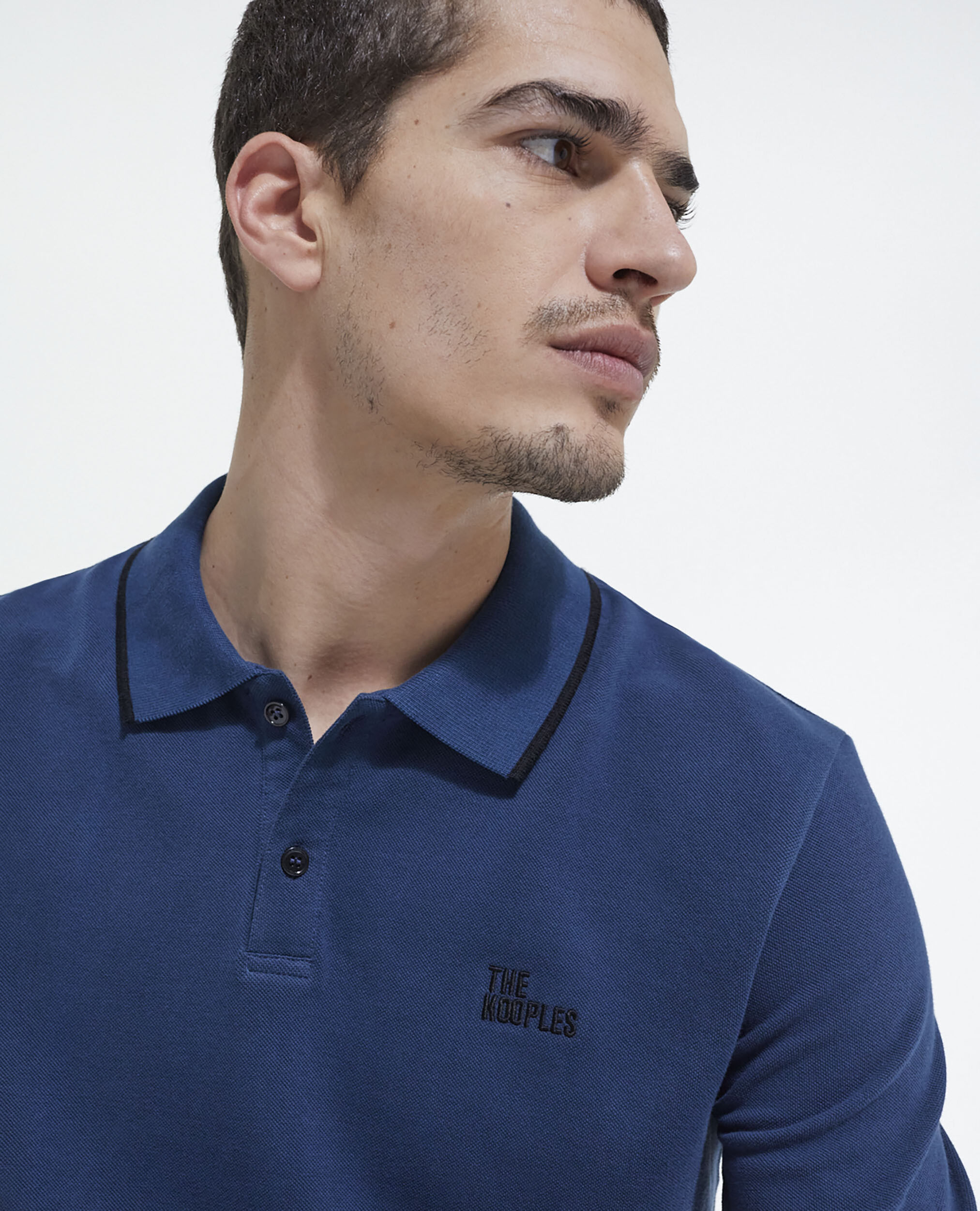 Polo classique bleu marine, NAVY, hi-res image number null