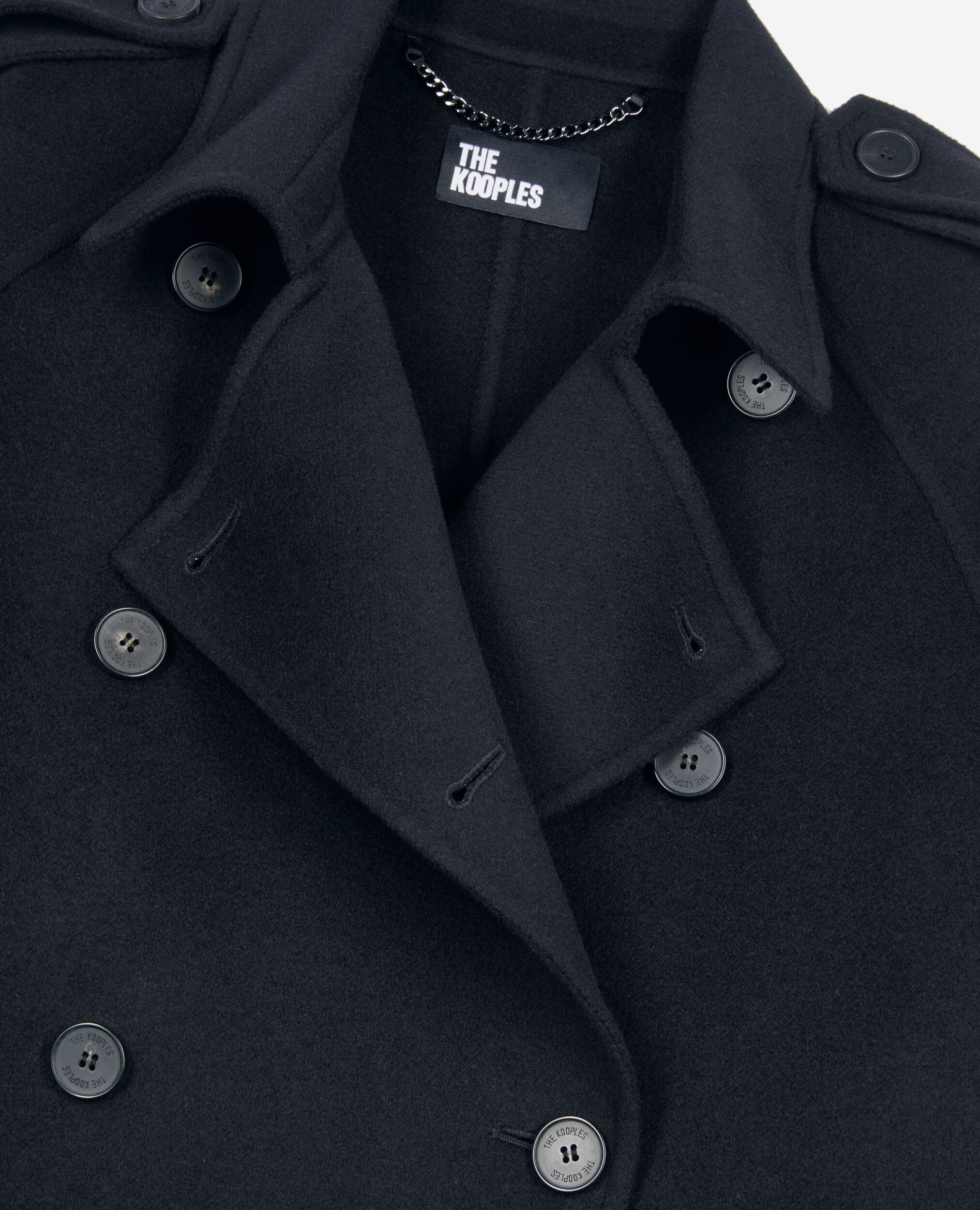 Kooples trench coat mens sale