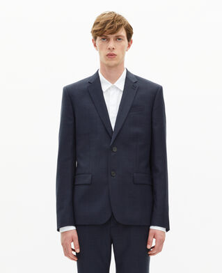 The Kooples H NAVY navy wool suit jacket