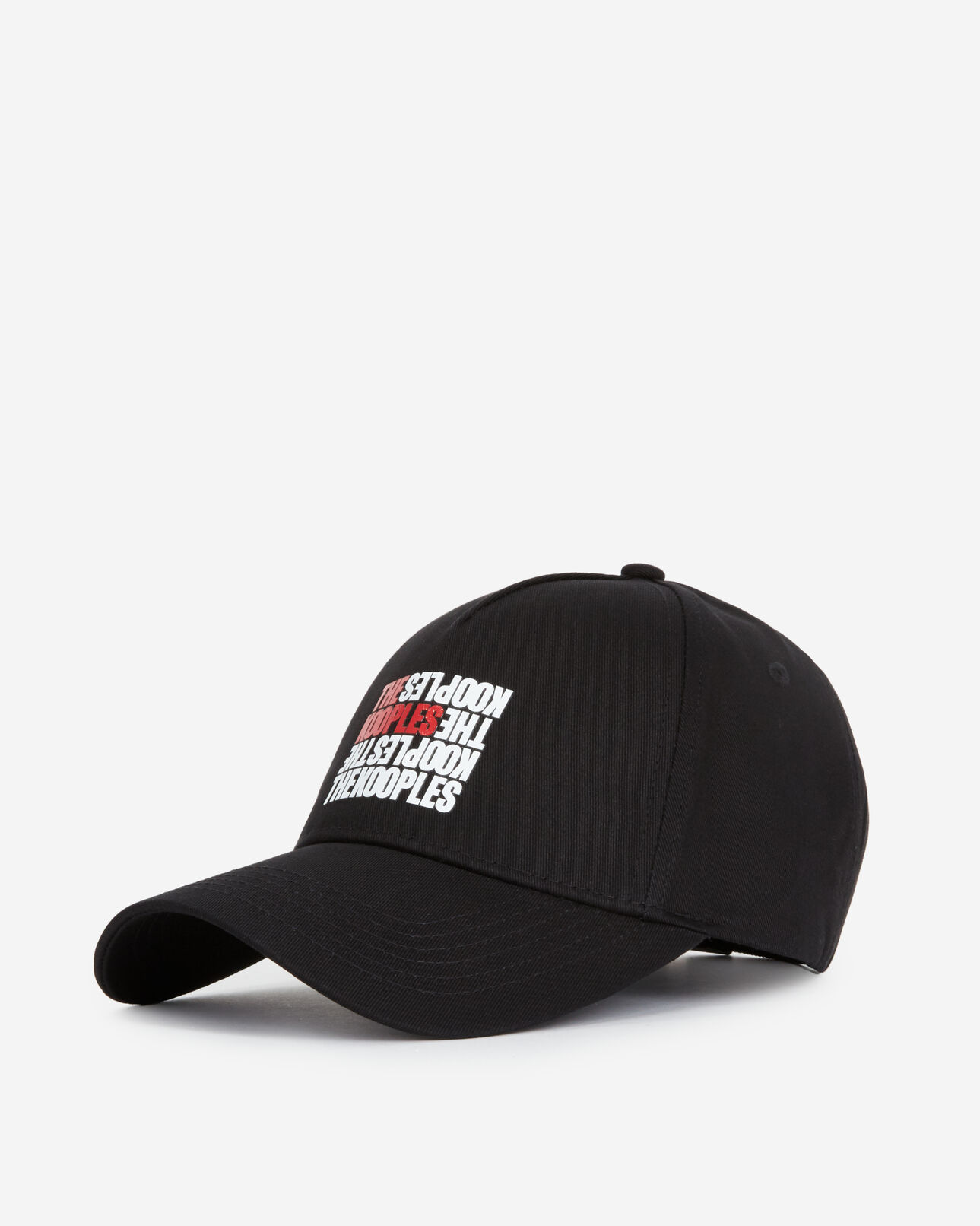 The Kooples MIXED BLACK the kooples logo cap