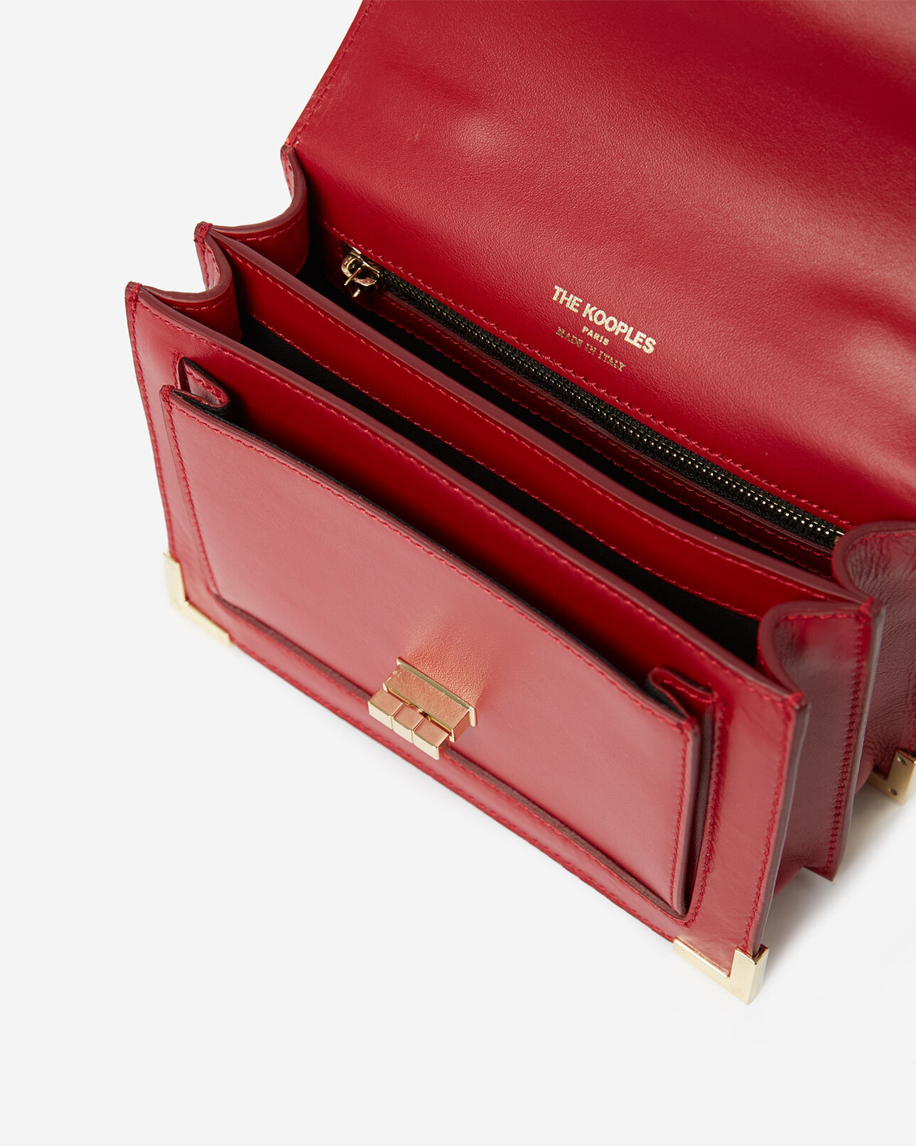The Kooples WOMEN BURGUNDY iconic emily bag small version