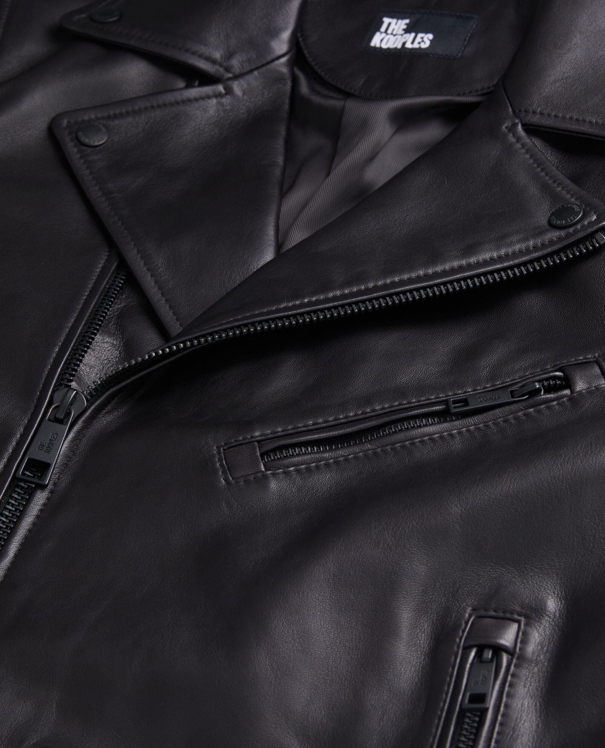The kooples clearance leather biker jacket